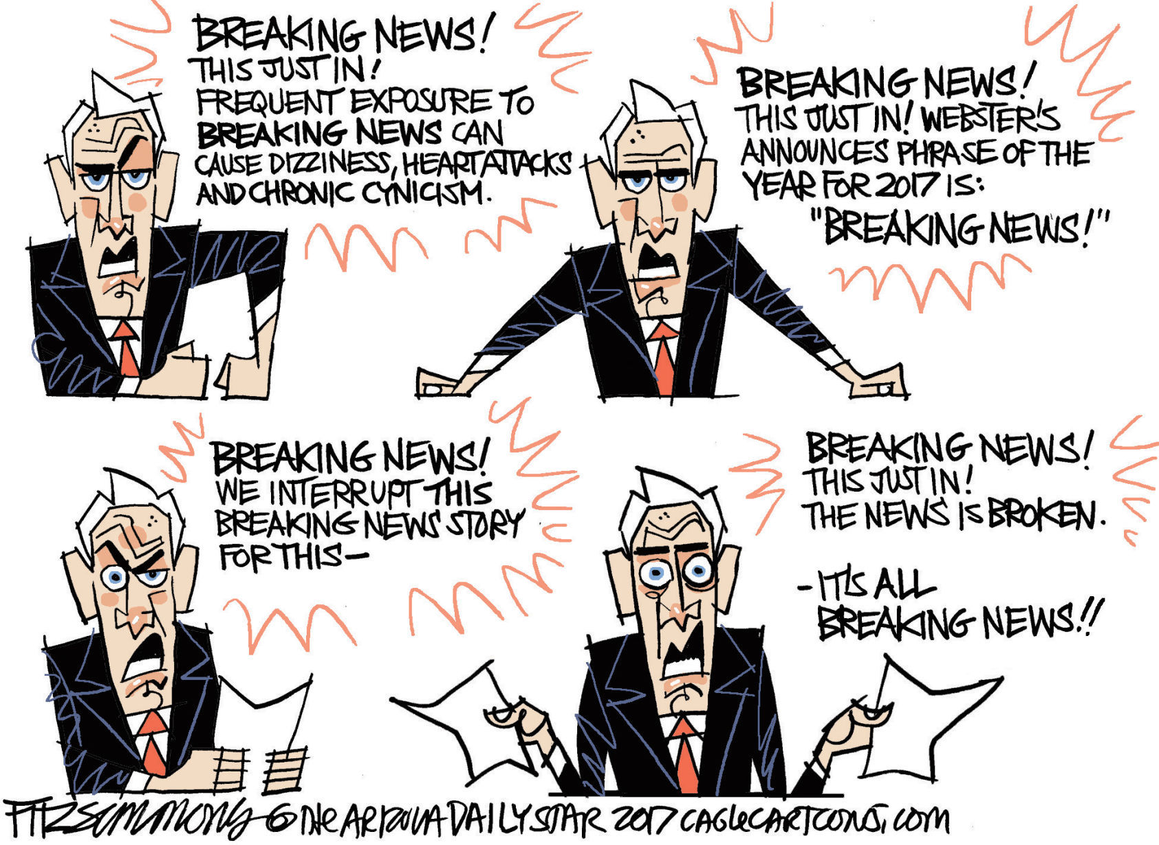 Daily Fitz Cartoon: This just in